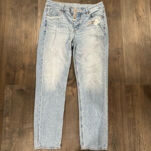 American Eagle Outfitters Tomgirl Light Blue Jeans